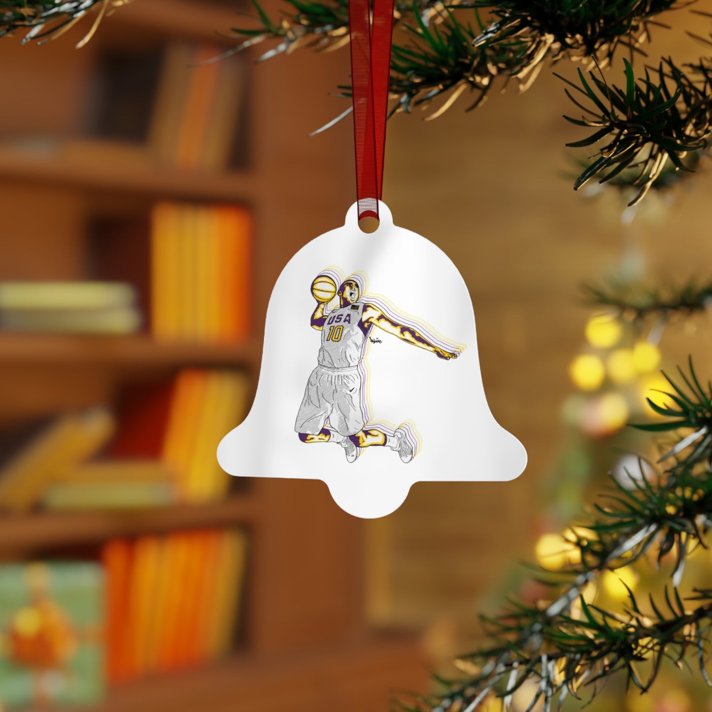 Olympics Spirit! Holiday Metal Ornaments