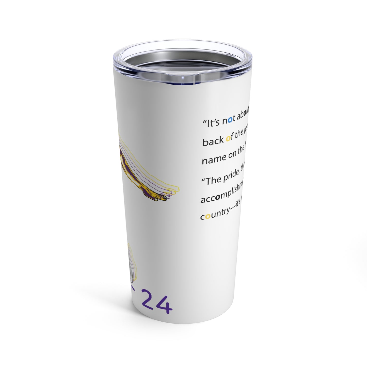 Olympics Spirit! Tumbler 20oz