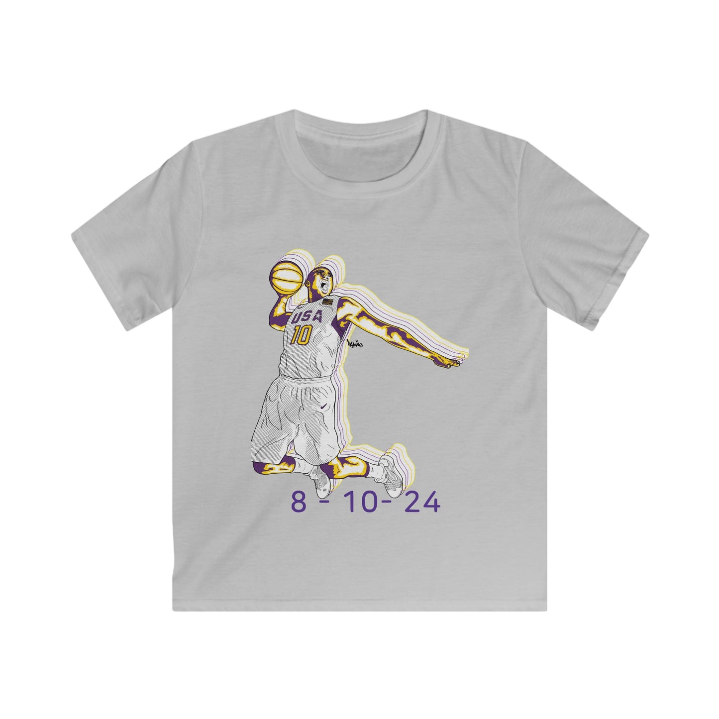 Olympics Spirit! Kids Softstyle Tee