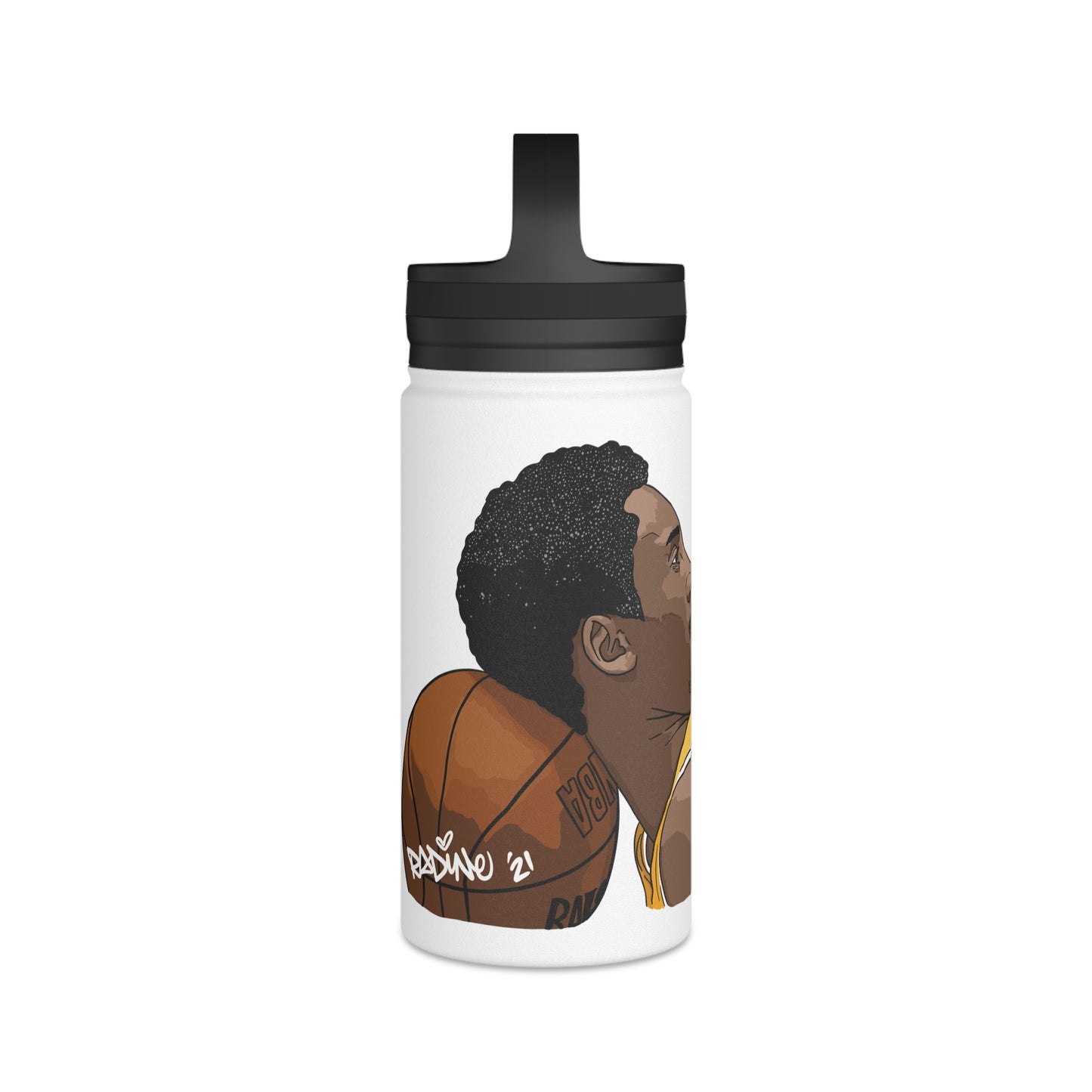 Sunrise - Stainless Steel Water Bottle, Handle Lid