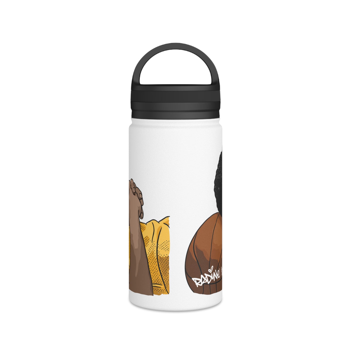 Sunrise - Stainless Steel Water Bottle, Handle Lid