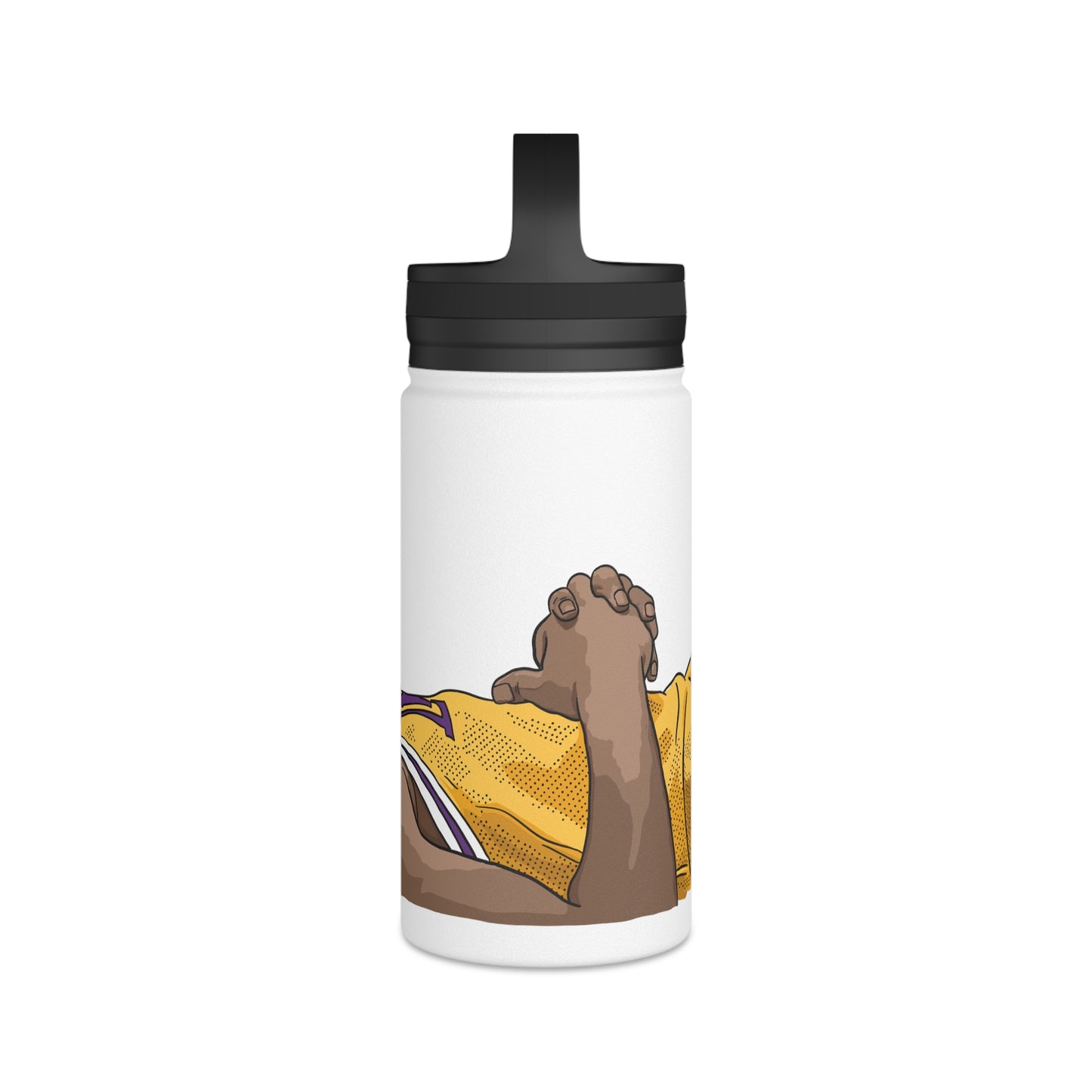 Sunrise - Stainless Steel Water Bottle, Handle Lid