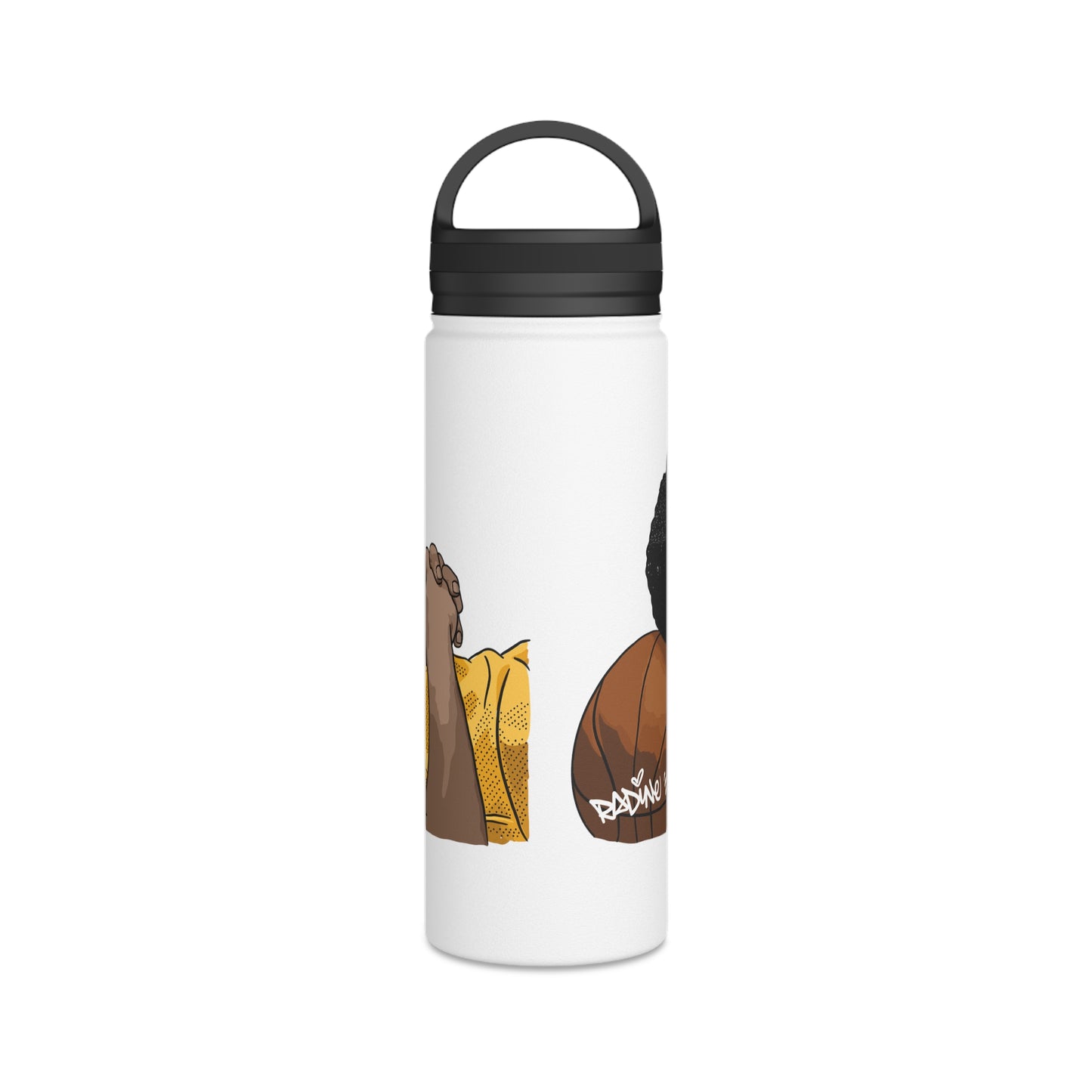 Sunrise - Stainless Steel Water Bottle, Handle Lid