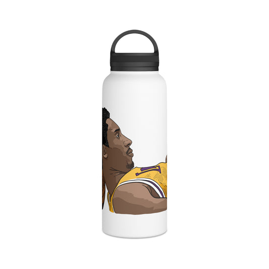 Sunrise - Stainless Steel Water Bottle, Handle Lid