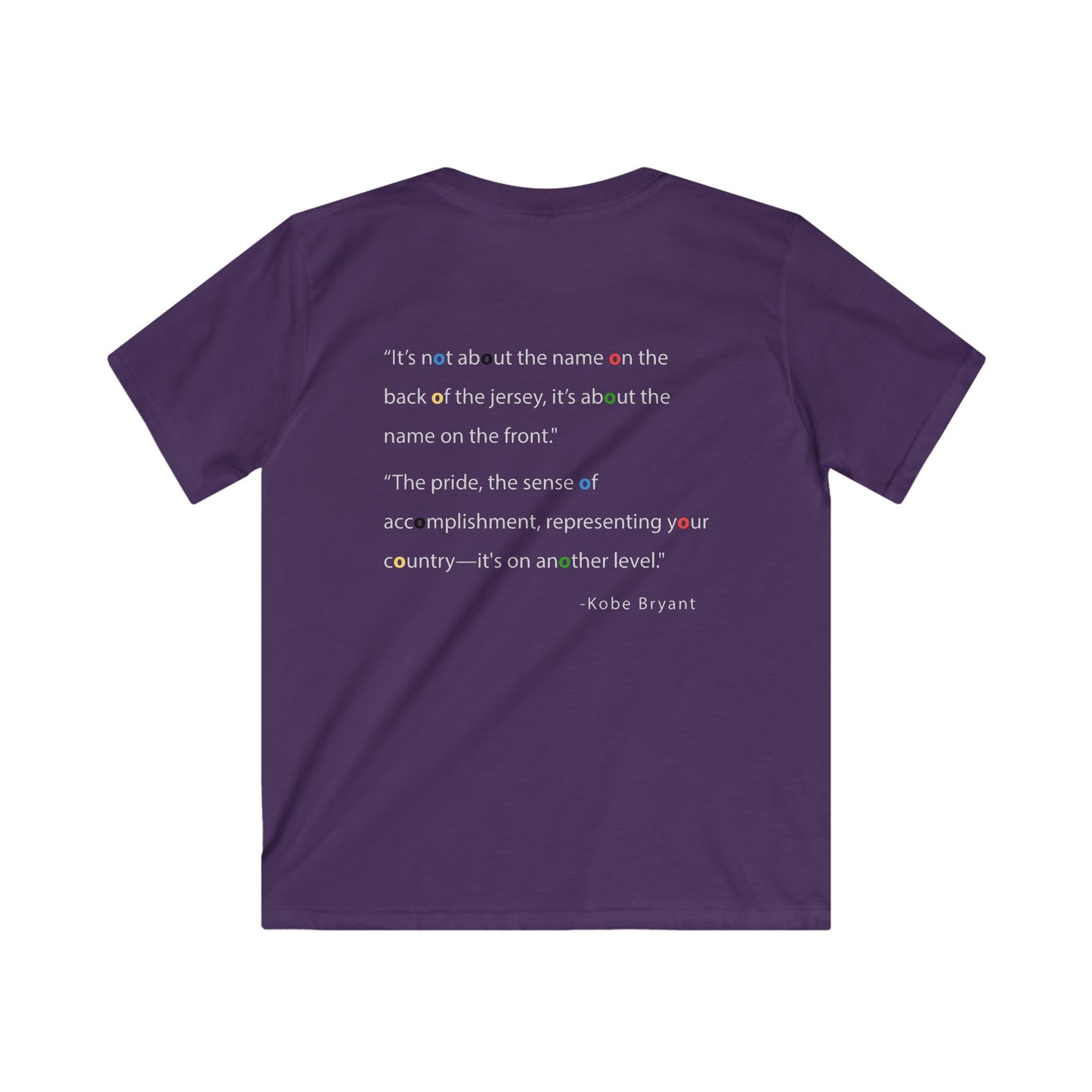 Olympics Spirit! Kids Softstyle Tee