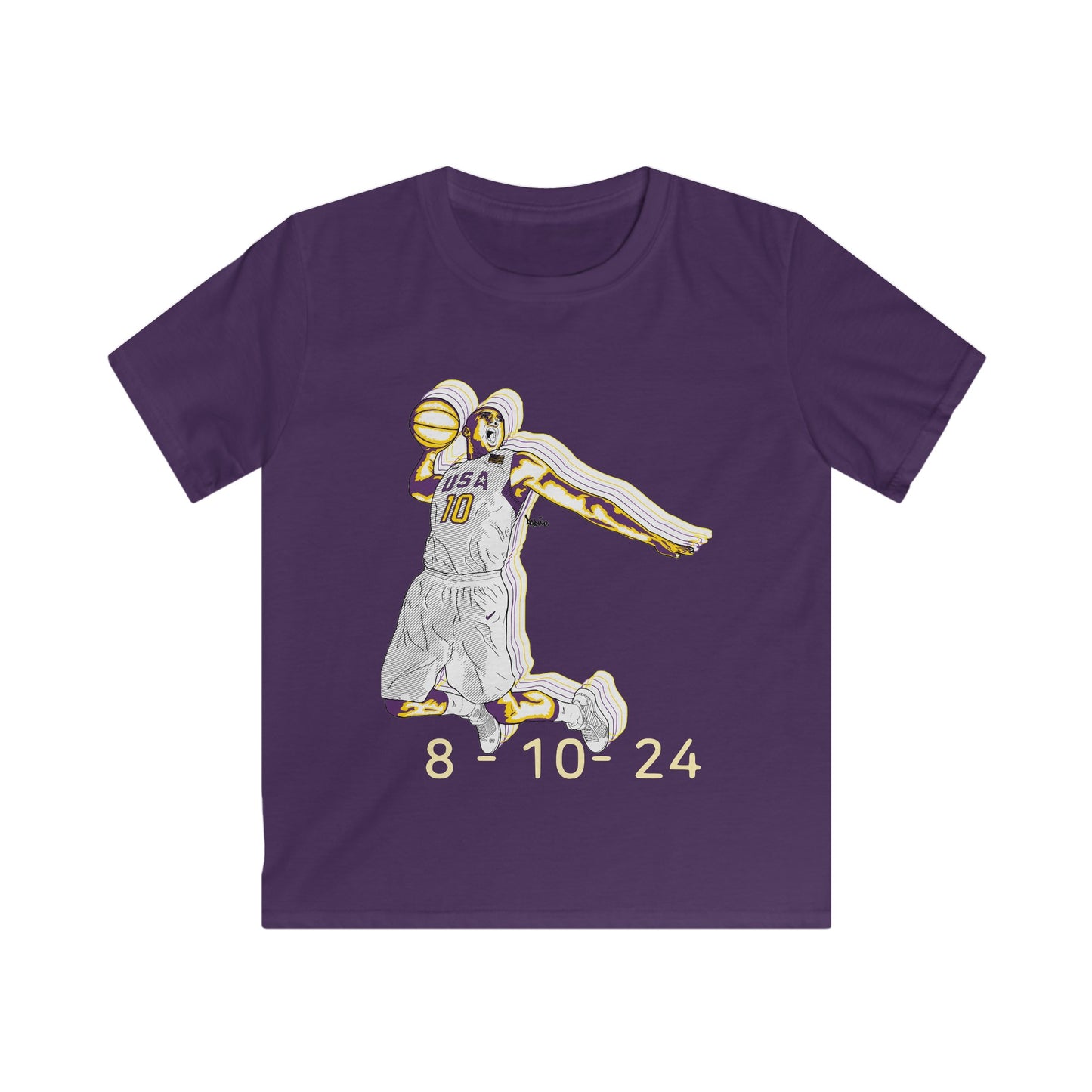 Olympics Spirit! Kids Softstyle Tee