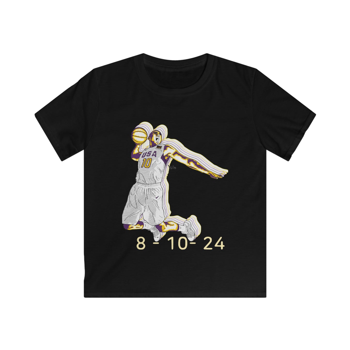 Olympics Spirit! Kids Softstyle Tee