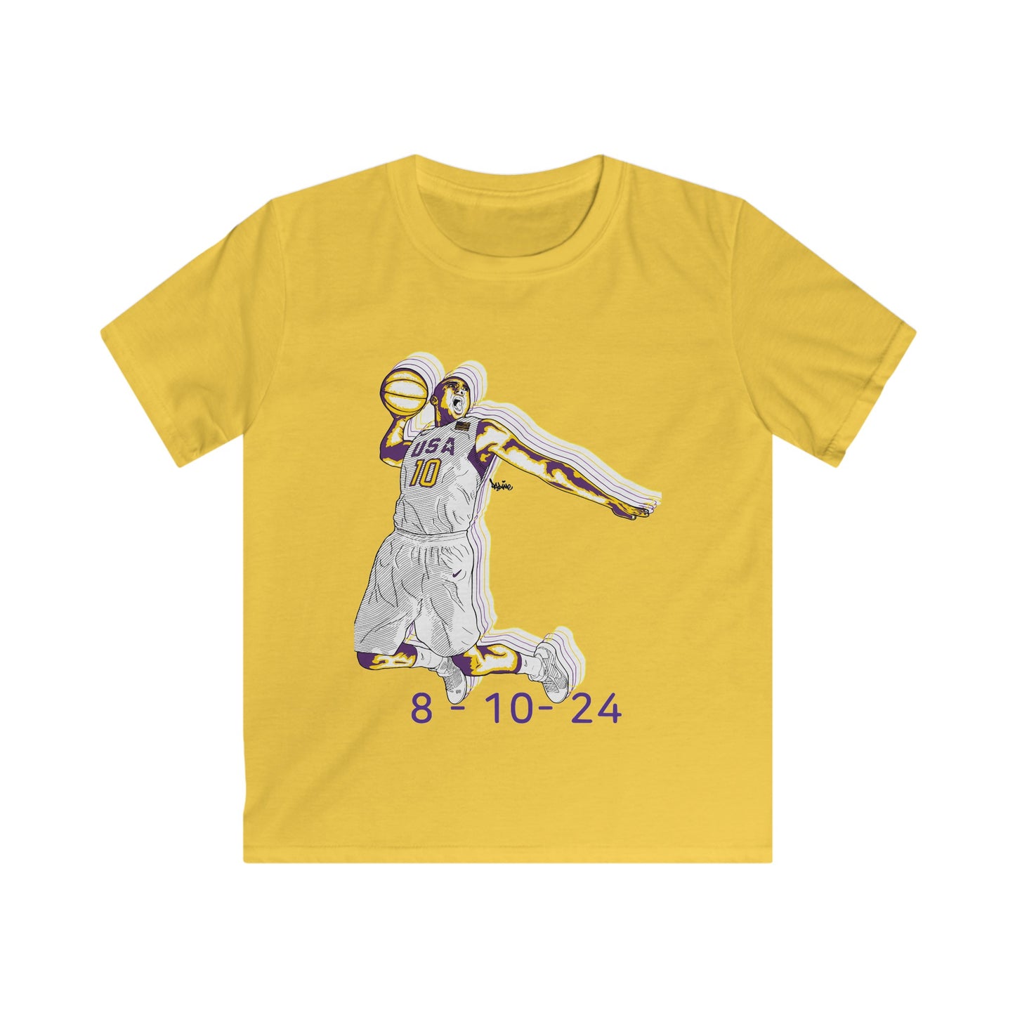 Olympics Spirit! Kids Softstyle Tee