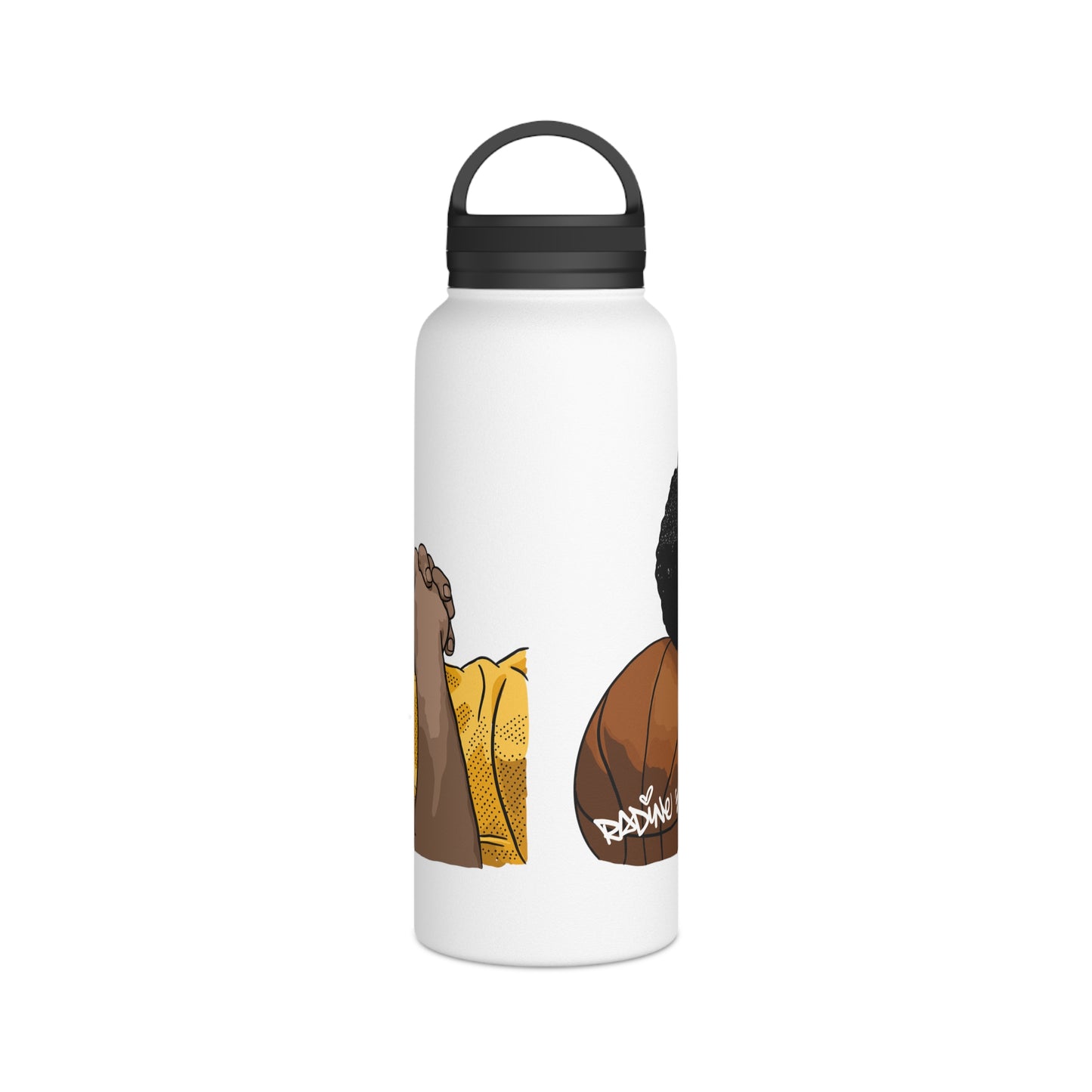 Sunrise - Stainless Steel Water Bottle, Handle Lid