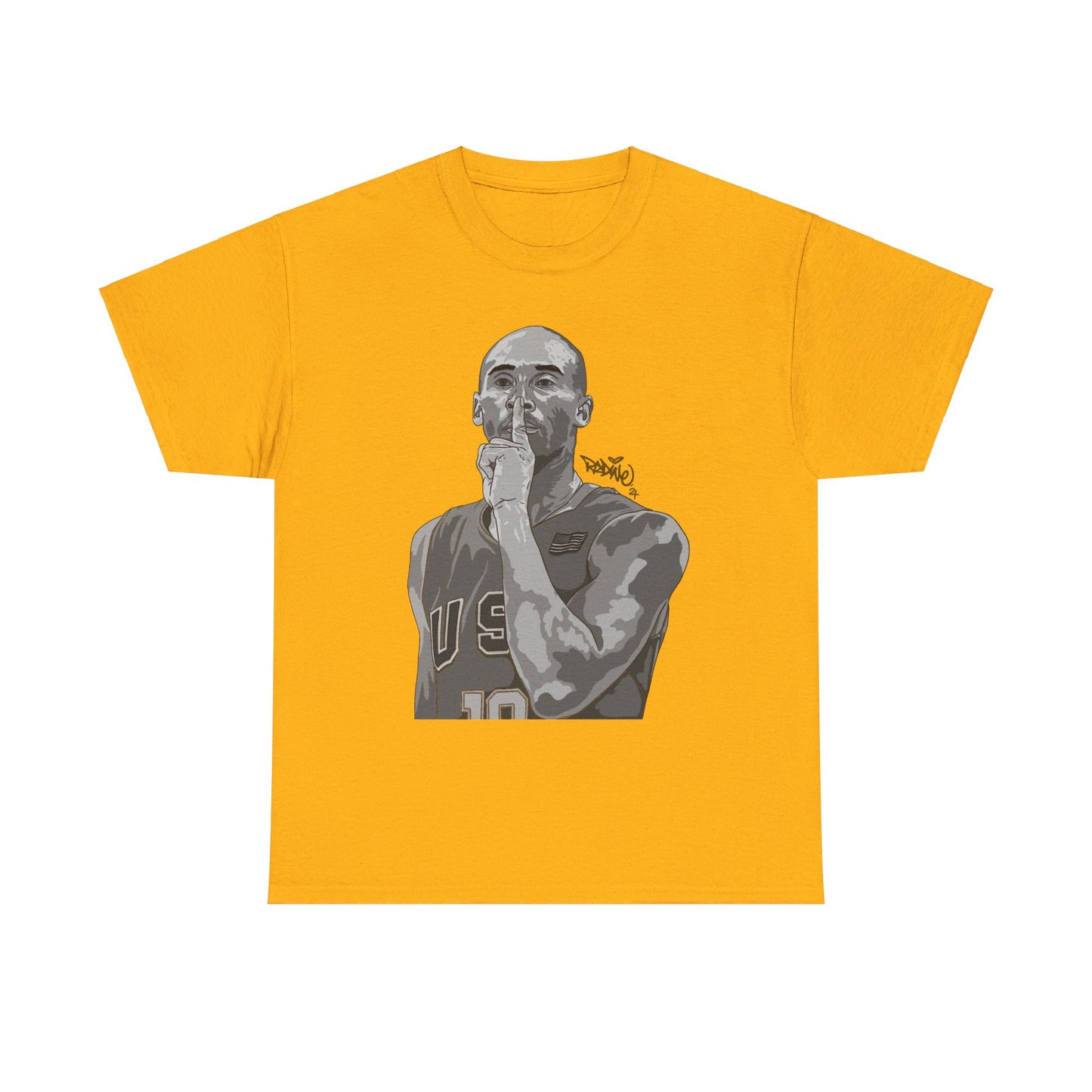 Olympics Shhhh! Unisex Heavy Cotton Tee
