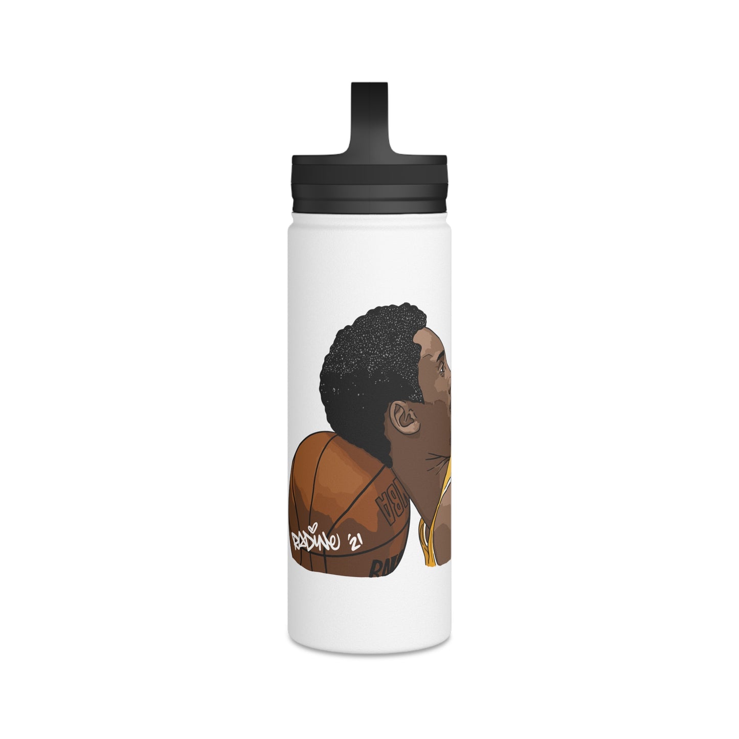 Sunrise - Stainless Steel Water Bottle, Handle Lid