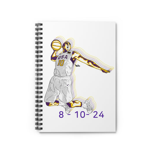 Olympics Spirit! Spiral Notebook - Ruled Line