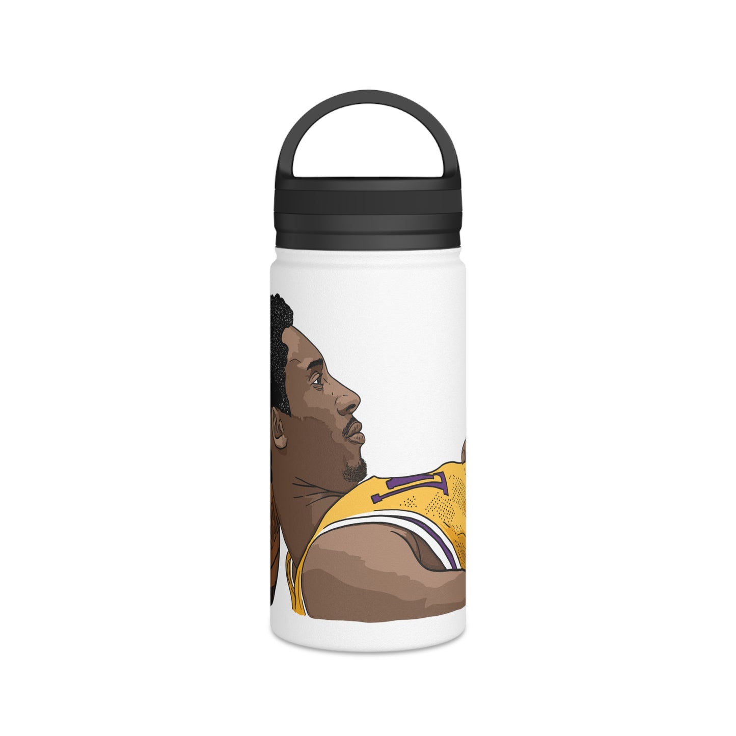Sunrise - Stainless Steel Water Bottle, Handle Lid
