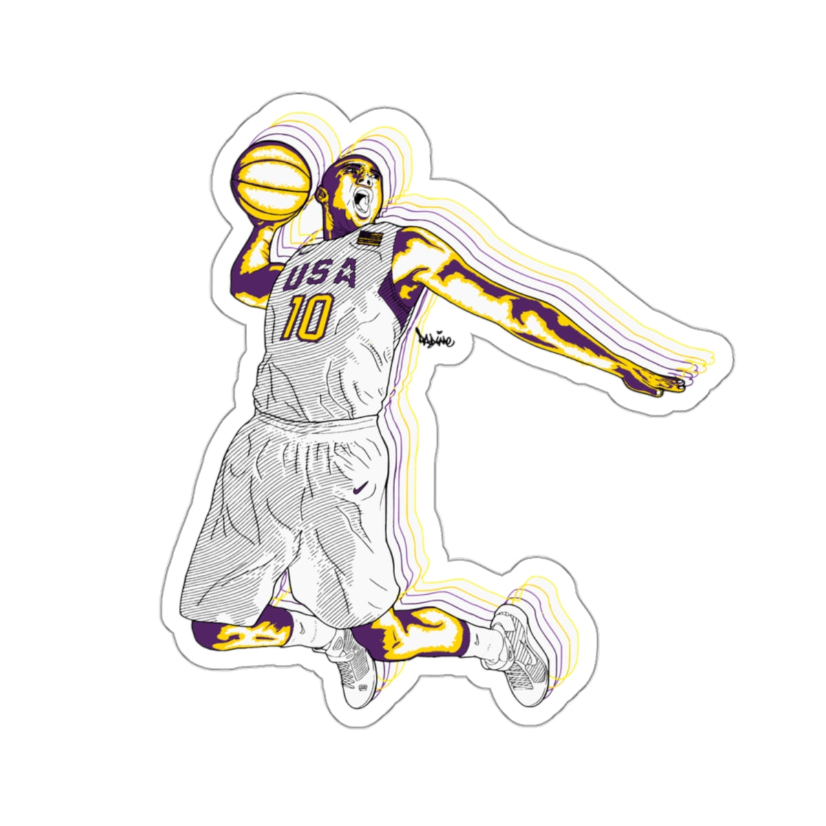 Olympics Spirit! Kiss-Cut Stickers