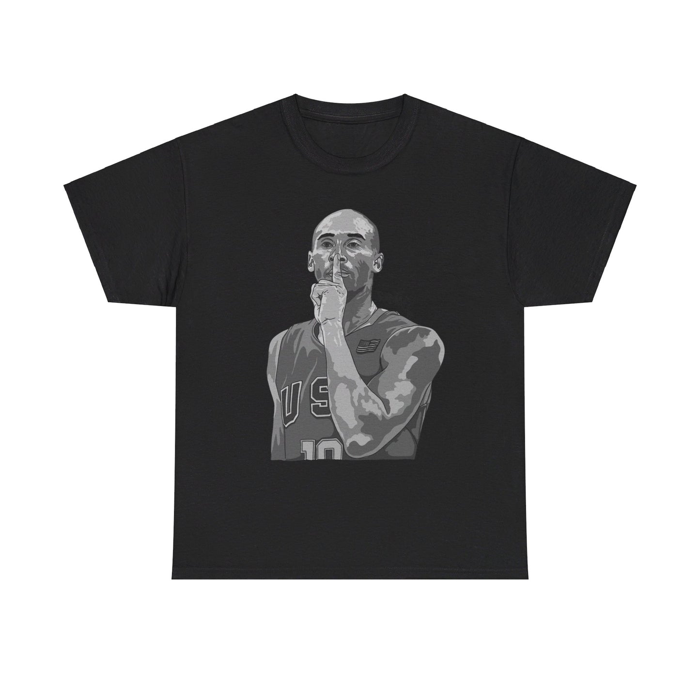 Olympics Shhhh! Unisex Heavy Cotton Tee